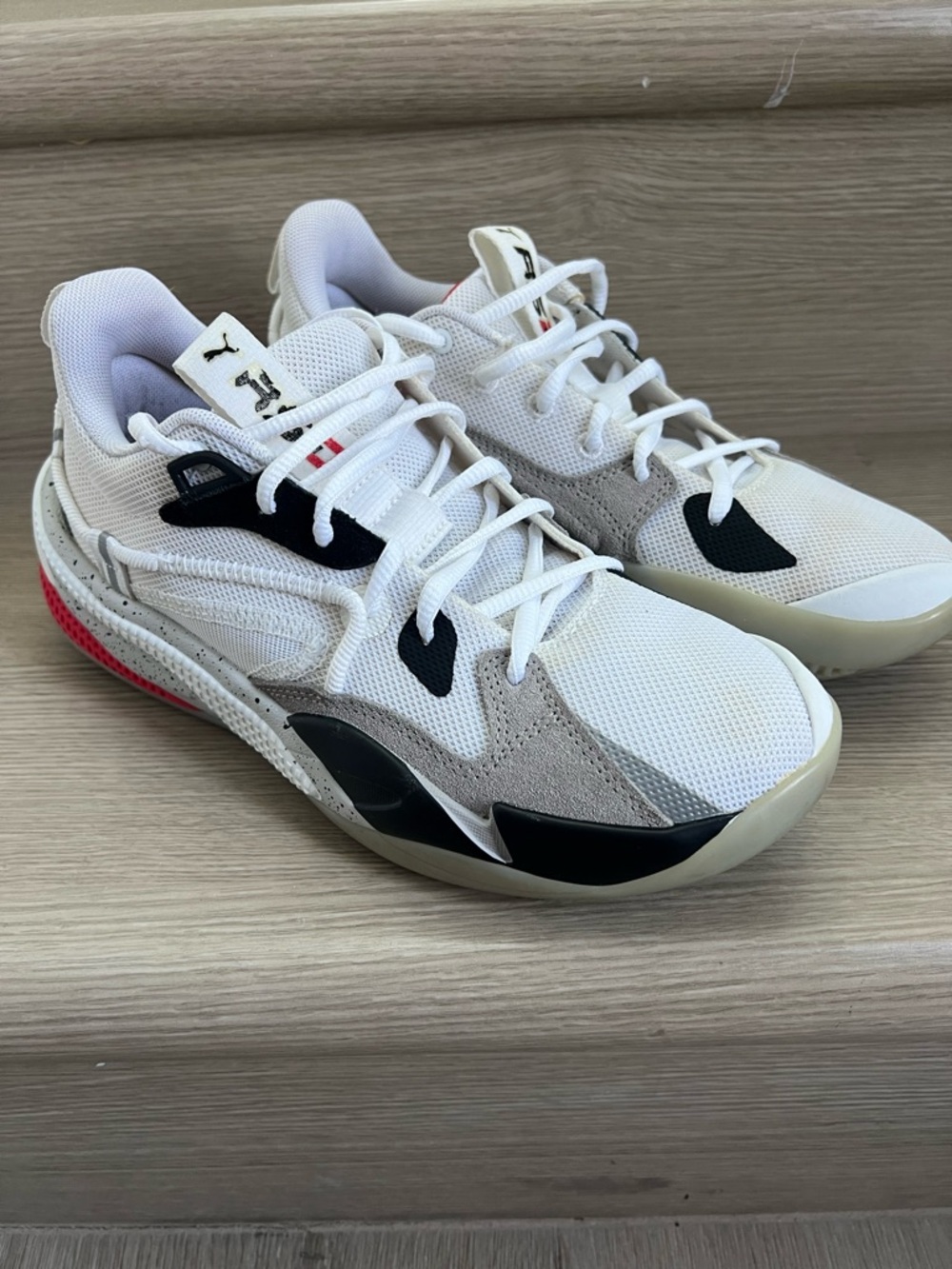 Puma J.Cole RS-Dreamer Tour Puma White-Puma Black 194646-01 Men's Size 7C